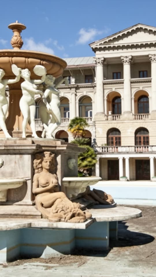 Abandoned Ordzhonikidze Sanatorium